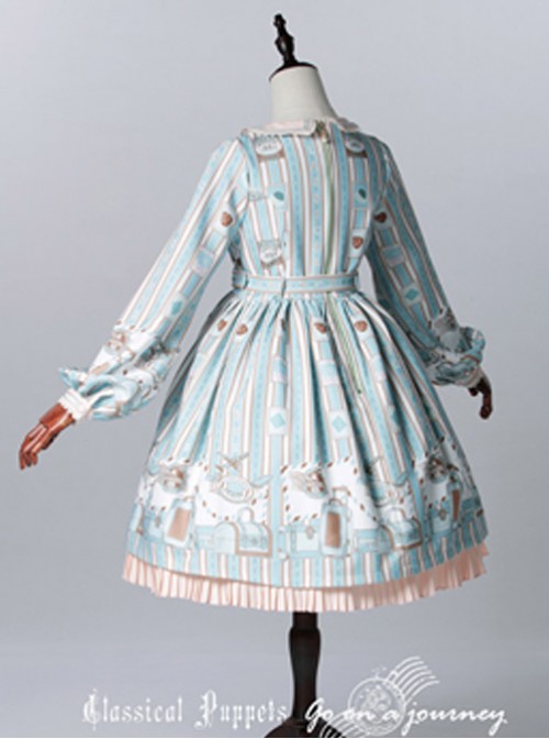 Classical doll to travel it! Mint Lolita OP