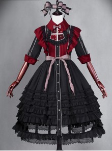 Dark Alice Lolita Black-red 13 fullset