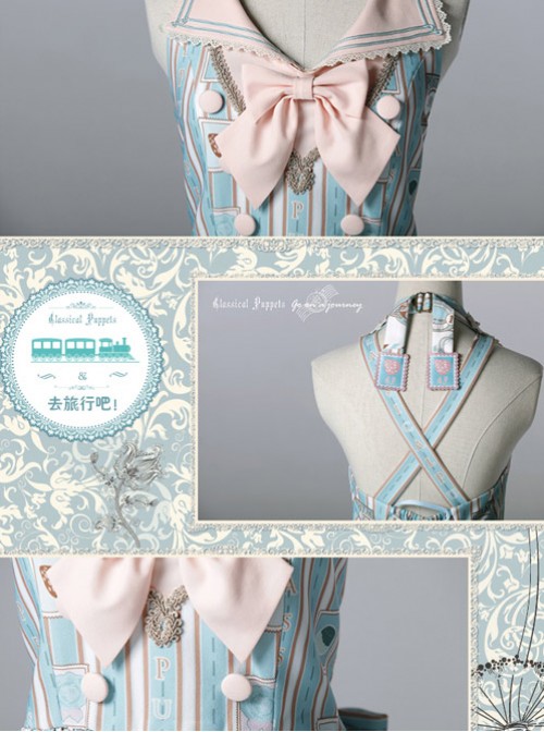 Classical doll to travel it! Mint Lolita JSK