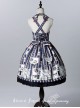 Classical doll to travel it! Blue Lolita JSK