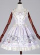 Taro purple poker two pieces of vest skirt Lolita JSK