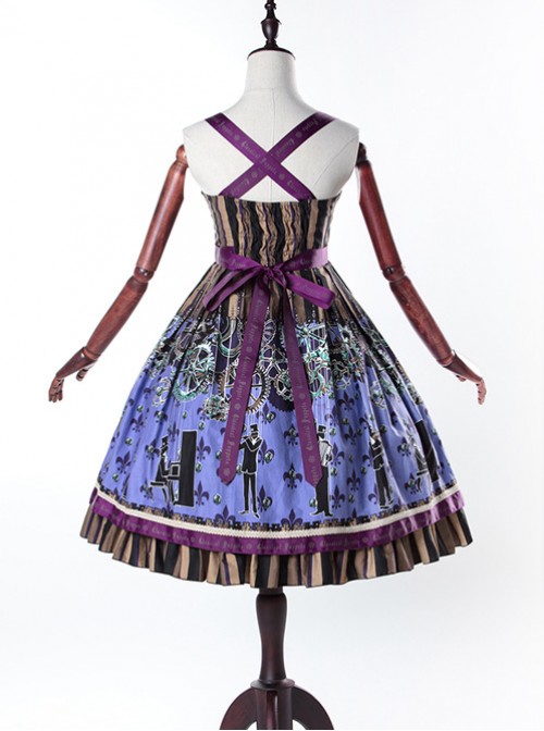 Classical doll steam band lolita JSK