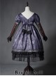 The Broken Doll Dai purple yarn sleeve long sleeve Lolita OP