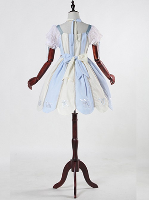 Blue white Alice 12OP classical doll classical puppets lolita