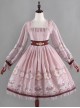 Royal Carousel smoke pink Lolita long-sleeved OP