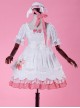 Come eat me! White classical puppet OP Lolita