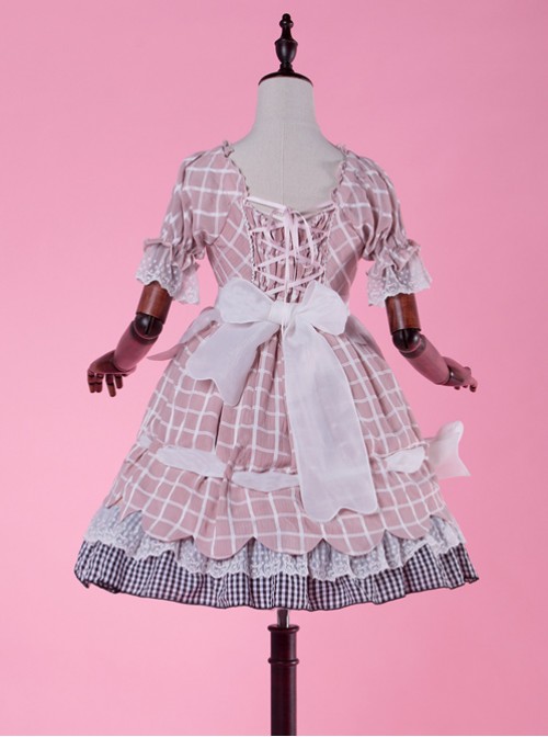 Come eat me! Pink classical puppet OP Lolita