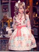 The Girl's Breasts Half Sleeve Little High Waist Sea Salt Cheese Lolita Dress