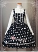 Magic Tea Party Poker Series Printing Classic Lolita Sling Dress