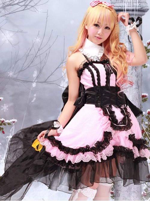 The Super Dimension Fortress Macross Sheryl Anime Lolita Cosplay Costume