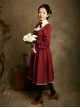 Old Castle Girl Series Retro Classical Classic Lolita Long Sleeve Dress