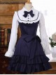 Retro Palace Style Flounced Sweet Lolita Long Sleeve Dress