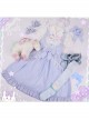 Soft Stripe Chiffon Sweet Lolita Sling Dress