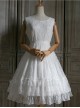 Retro Round-neck Lace Sleeveless Classic Lolita Dress