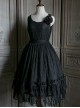 Retro Round-neck Lace Sleeveless Classic Lolita Dress