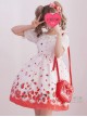 Chocolate Strawberry Sweet Lolita Sling Dress