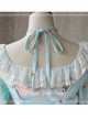 Magic Tea Party Ice Cream Party Series Short Sleeve Sweet Lolita Dress