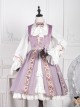 Anna Polka Series Embroidery Retro Classic Lolita Jumper Dress