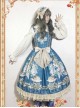 Angel's Music Chapter Series Printing Classic Lolita Sling Dress