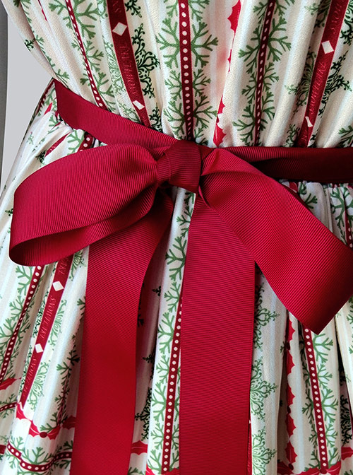 Happy Holiday Series Classic Lolita Sling Dress