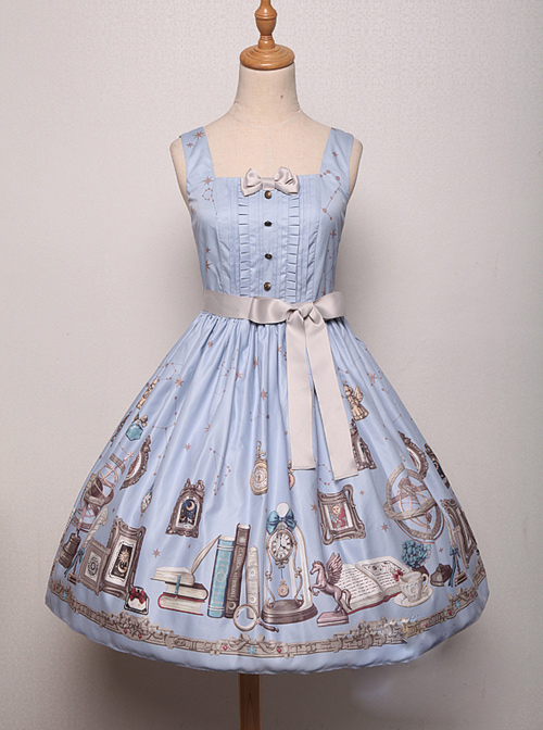 Astrologer's Mysterious Sanctum Series Classic Lolita Sleeveless Dress