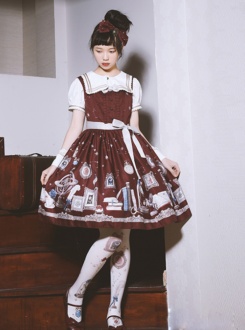 Astrologer's Mysterious Sanctum Series Classic Lolita Sleeveless Dress