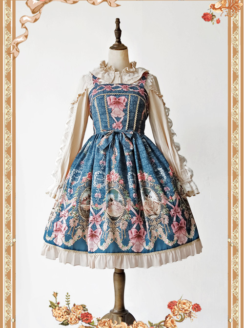 Daily Version Fairy Tale Town Series Classic Lolita Sling Dress