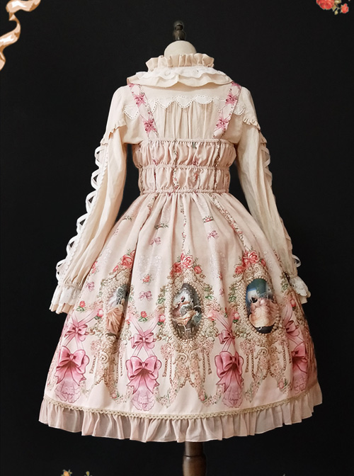 Daily Version Fairy Tale Town Series Classic Lolita Sling Dress