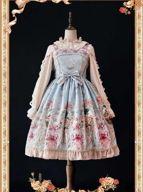 Daily Version Fairy Tale Town Series Classic Lolita Sling Dress