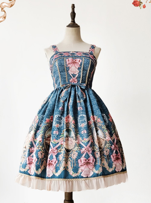 Daily Version Fairy Tale Town Series Classic Lolita Sling Dress