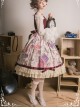 Collect The Traveler Series Wine Red Classic Lolita Sleeveless Dress