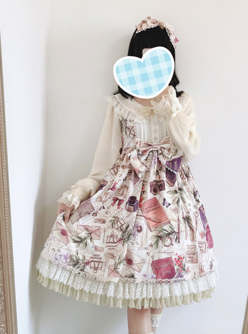 Collect The Traveler Series Classic Lolita Long Sleeve Dress