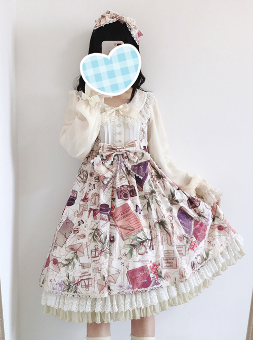 Collect The Traveler Series Classic Lolita Long Sleeve Dress