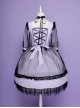 Star Moon Cat Series Sweet Lolita Half Sleeve Dress