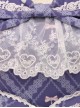 Aristocratic Cat Printing Bowknot Classic Lolita Sling Dress