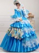 Palace Style Gorgeous Sequins Lace Lolita Prom Dress