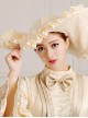 Solemn And Elegant Palace Style Stage Costume Champagne Lolita Prom Dress