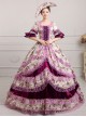 Palace Style Polychromatic Retro Lolita Prom Dress