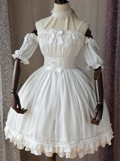 Magic Tea Party Ballet Style Series 2 Ways Of Classic Lolita Sling Dress