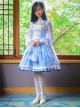 Chinese Style Embroidery Lace Qi Lolita Sleeveless Dress