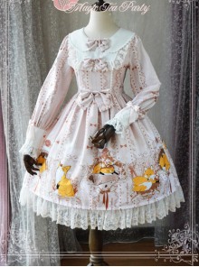 Magic Tea Party Antonio's Four Seasons Series Long Sleeve Classic Lolita Dress