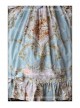 Magic Tea Party Veronica Series Light Blue Elegance Printing Classic Lolita Sling Dress