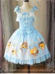 Magic Tea Party Antonio's Four Seasons Series Classic Lolita Sling Dress