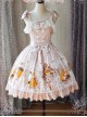 Magic Tea Party Antonio's Four Seasons Series Classic Lolita Sling Dress