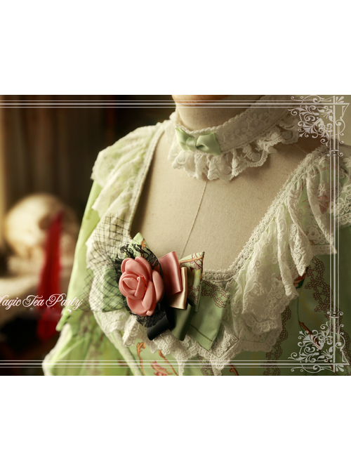 Magic Tea Party Spring of Europa Series Half Sleeve Classic Lolita Dress