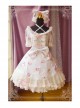 Magic Tea Party Sweet Cake Party Series Cute Printing Short Sleeve Sweet Lolita Dress