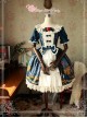 Magic Tea Party Beauty And Beast Series Printing Short Sleeve Sweet Lolita Dress