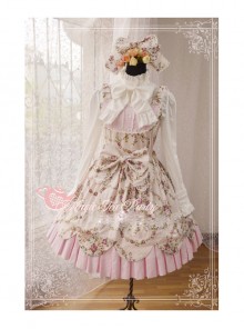 Magic Tea Party Spring Dance Series Sweet Lolita Sling Dress