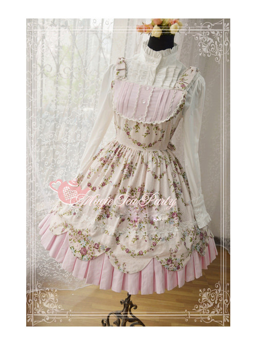 Magic Tea Party Spring Dance Series Sweet Lolita Sling Dress