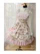 Magic Tea Party Spring Dance Series Sweet Lolita Sling Dress